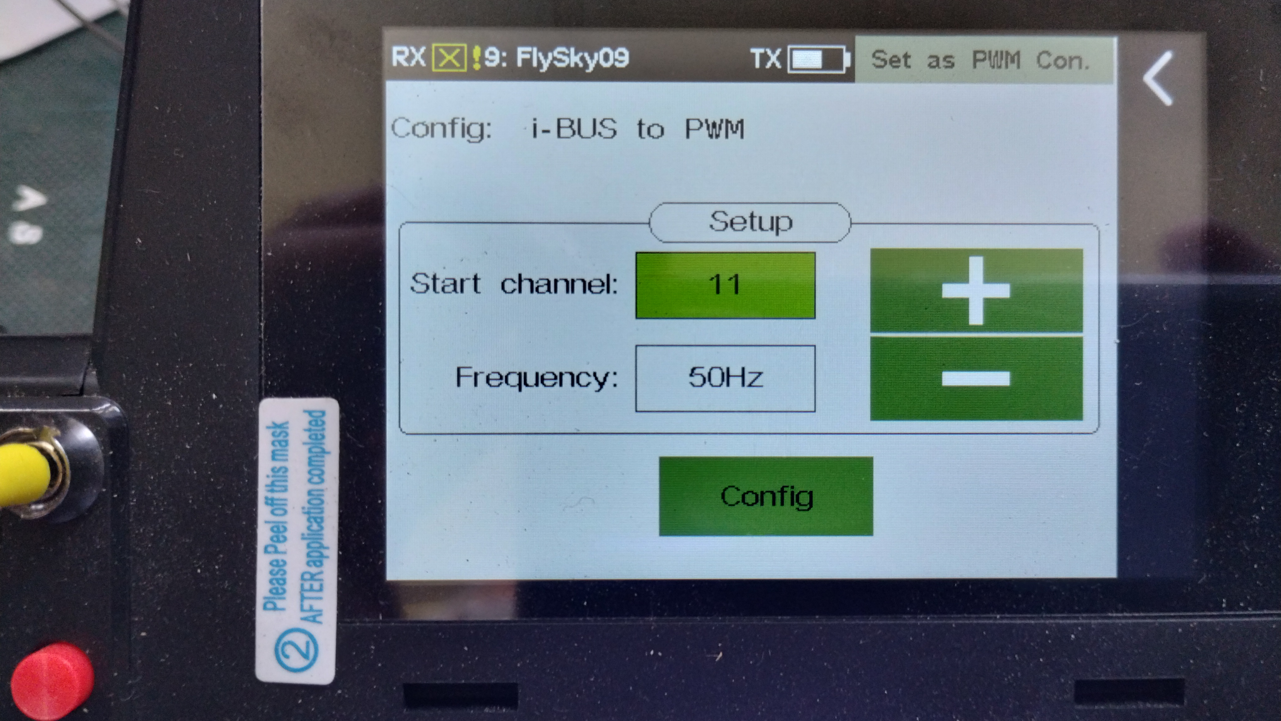 pwm converter config